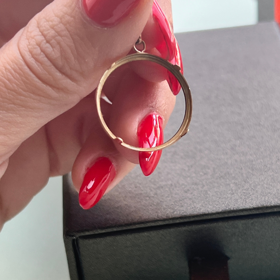 Pendentif pièce investissement et monture