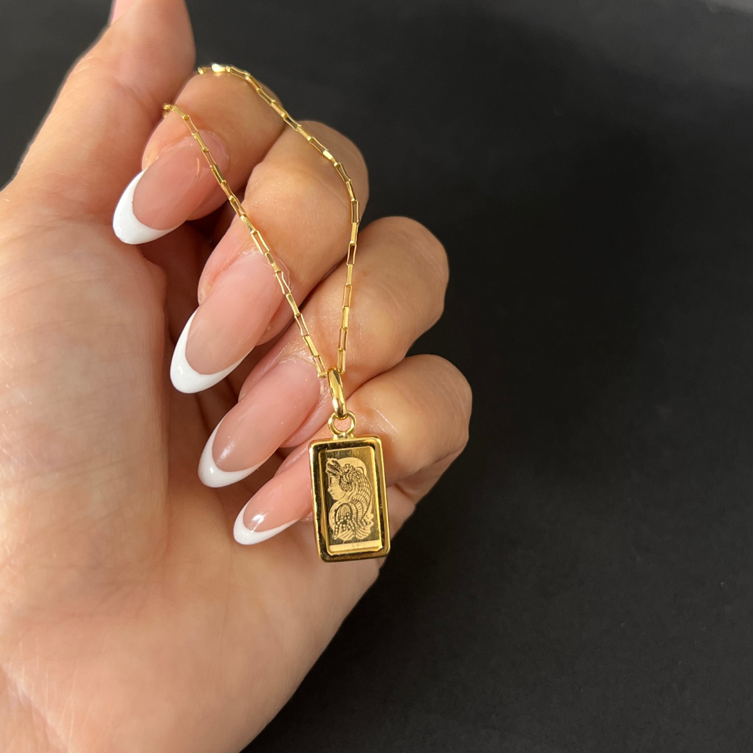 Collier Lingotin Lady Fortuna 1g