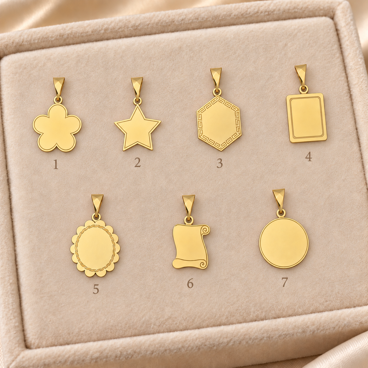 Pendentifs en Or jaune