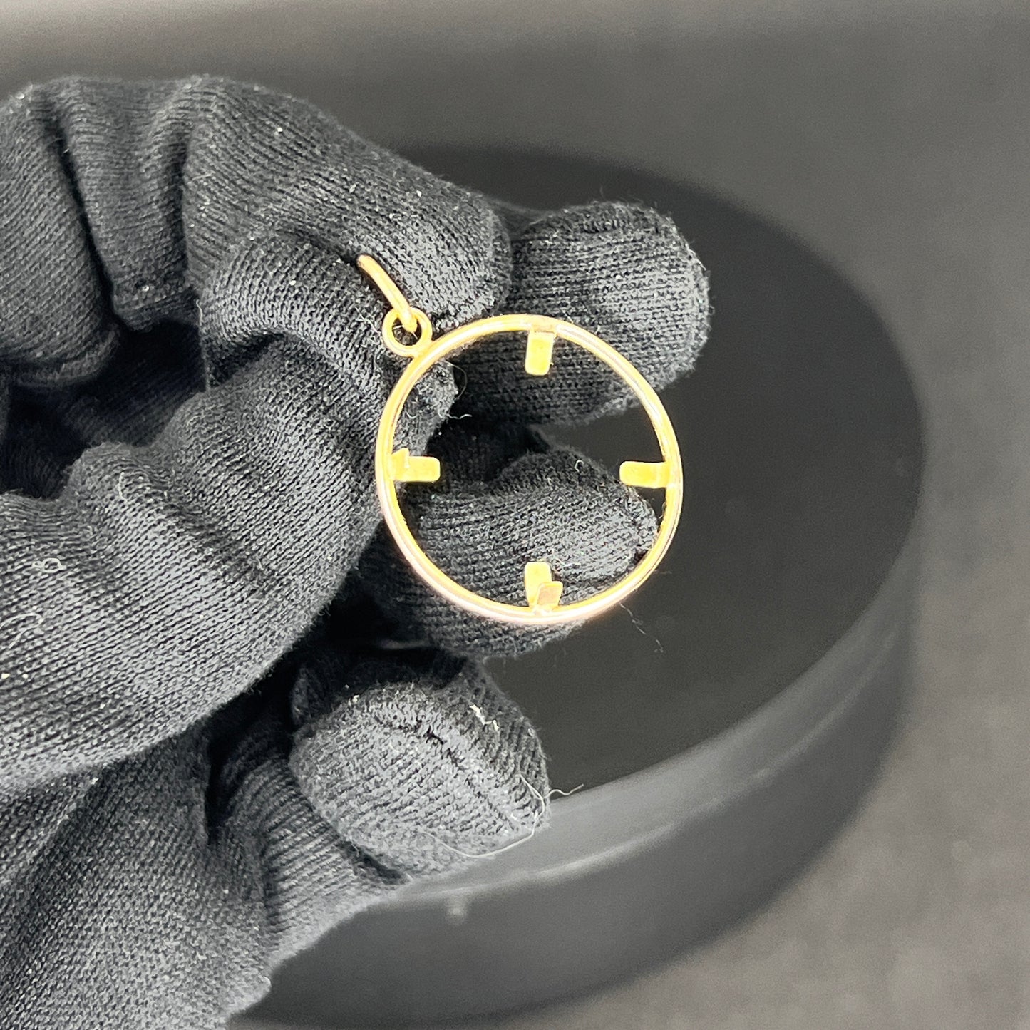 Monture Cercle pour pièce d’investissement Napoléon 10 Francs ou 20 Francs