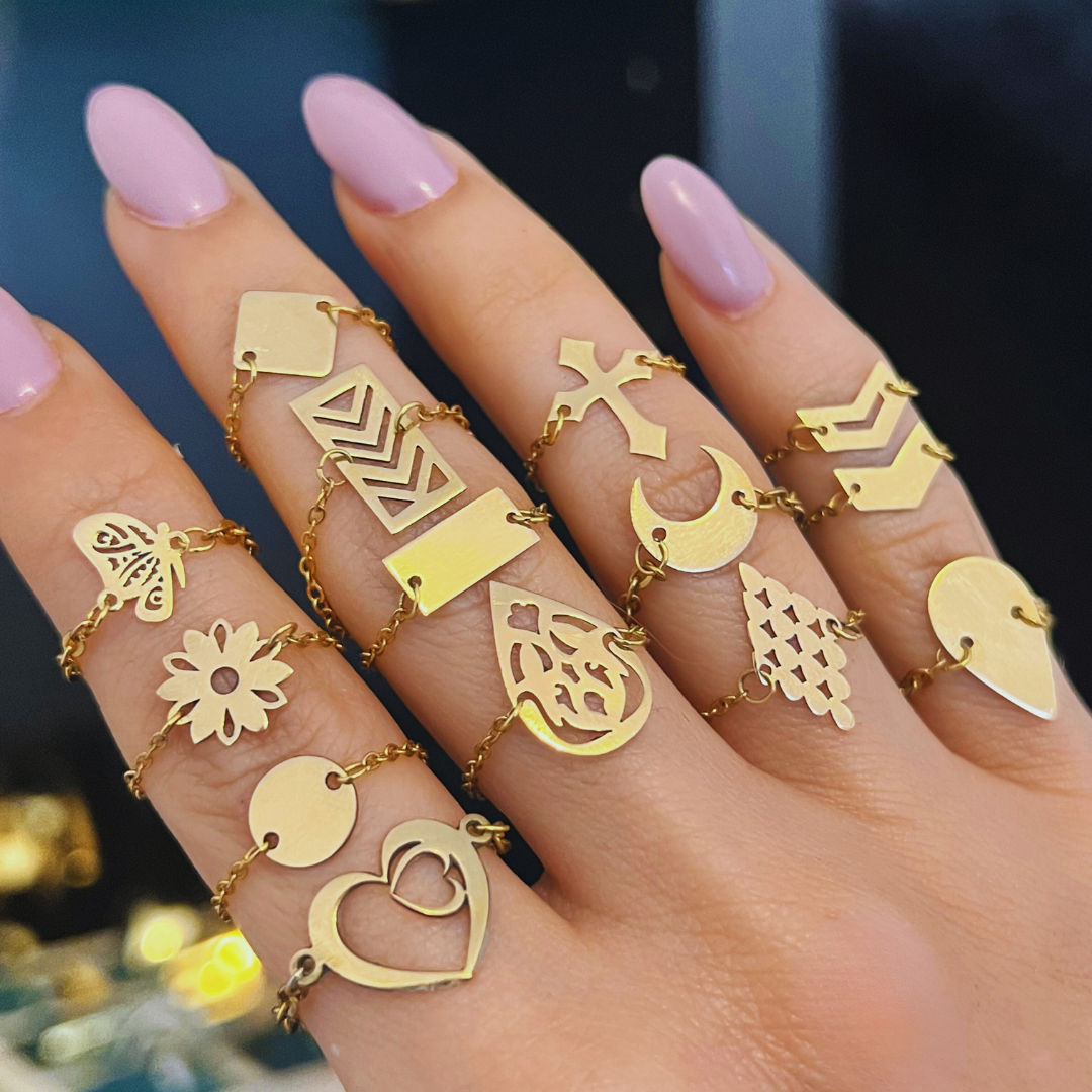 Bague Auréa en Or 9 Carats à personnaliser