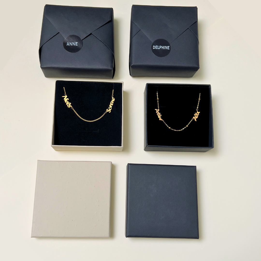 collier plaqué or Compassion en or jaune