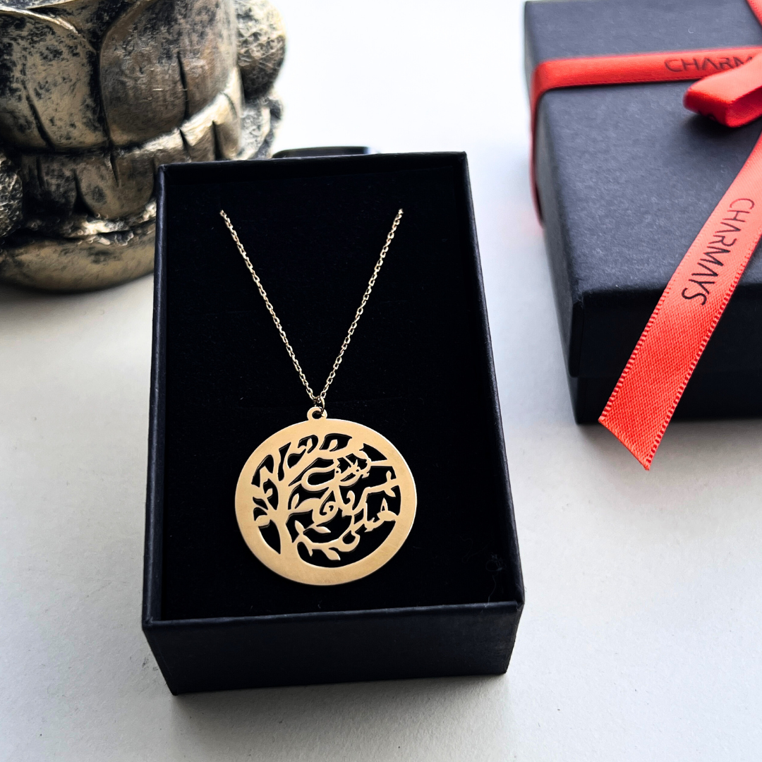 Collier arbre de vie en Or 9K/18K