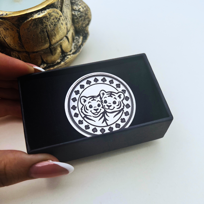 Jeton gravé Poker cache cartes