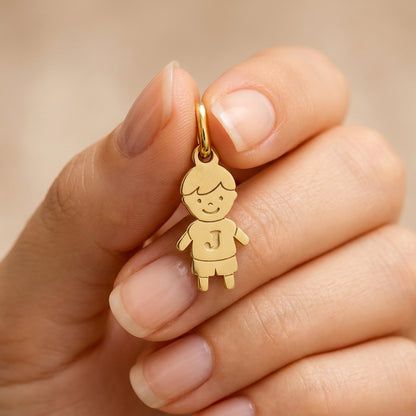 Pendentif enfant Or massif personnalisé