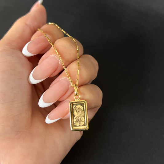 Collier Lingotin Lady Fortuna 1g