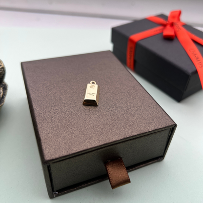 Collier Lingot d'or 18 carats