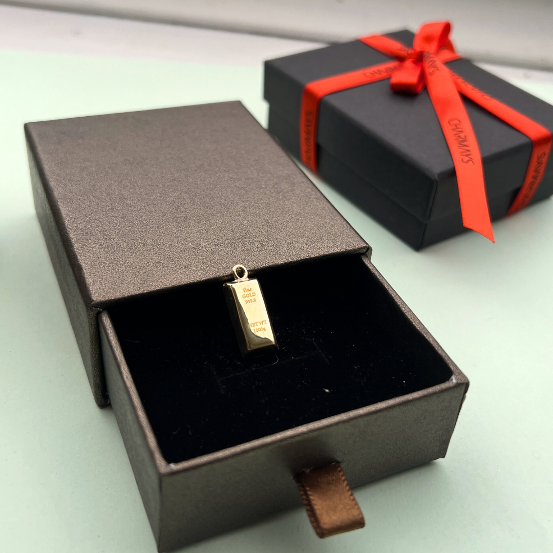 Collier Lingot d'or 18 carats