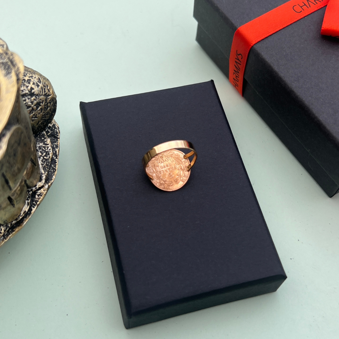 Bague avec pièce d’investissement Or 18k/22K