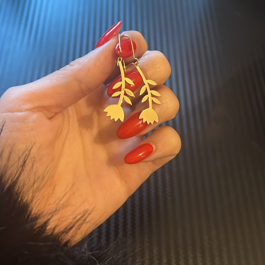 Boucles d'oreilles Naïa Or 9 Carats