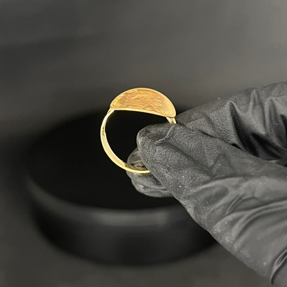 Bague avec pièce d’investissement Or 18k/22K