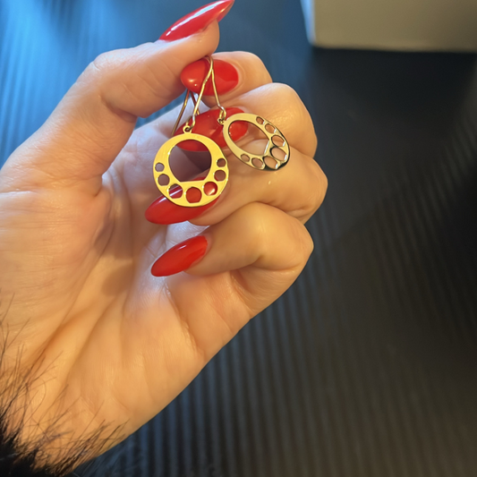 Boucles d'oreilles Luméa Or 9 Carats