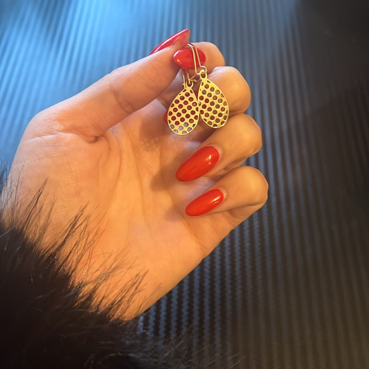 Boucles d'oreilles Alvéa Or 9 Carats