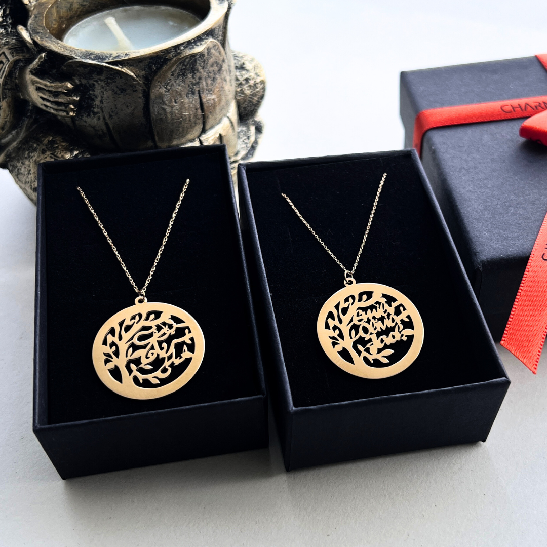 Collier arbre de vie en Or 9K/18K