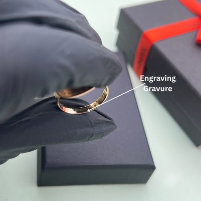 Bague avec pièce d’investissement Or 18k/22K