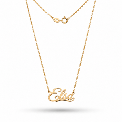 Linaé – Collier prénom personnalisé en Or rose