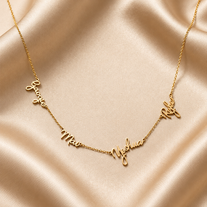 Salomé – Collier prénom personnalisé fin en Or