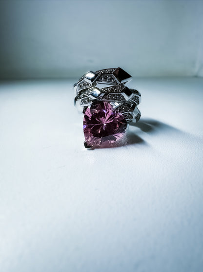 Bague Clara étincela en Or Blanc