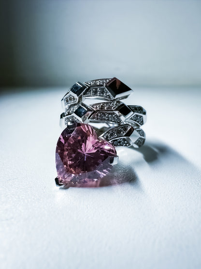 Bague Clara étincela en Or Blanc