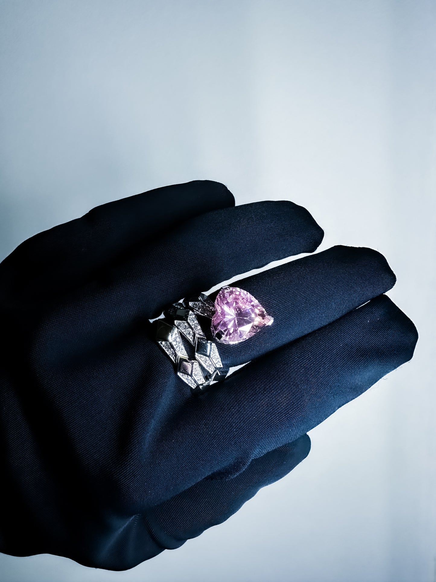 Bague Clara étincela en Or Blanc