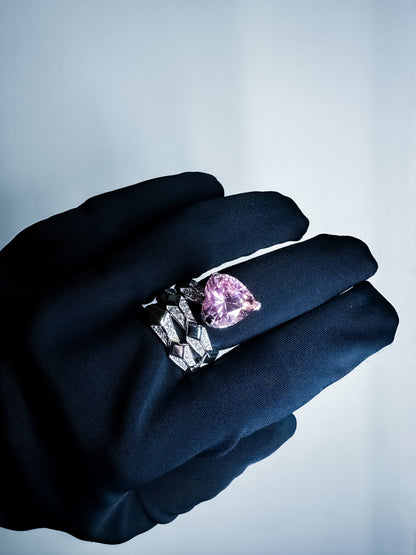 Bague Clara étincela en Or Blanc