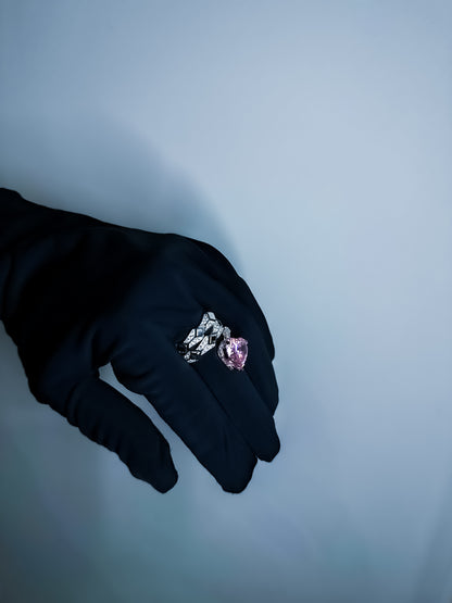 Bague Clara étincela en Or Blanc