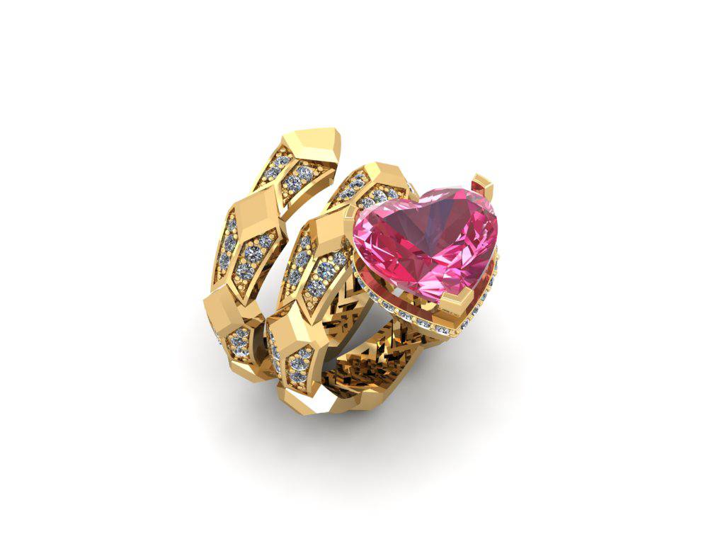 Bague Clara étincela en Or