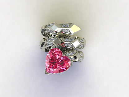 Bague Clara étincela en Or Blanc