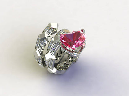 Bague Clara étincela en Or Blanc