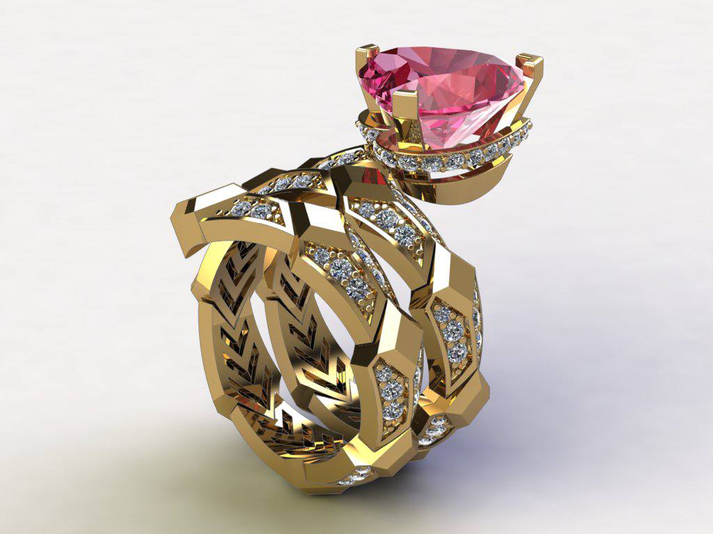 Bague Clara étincela en Or