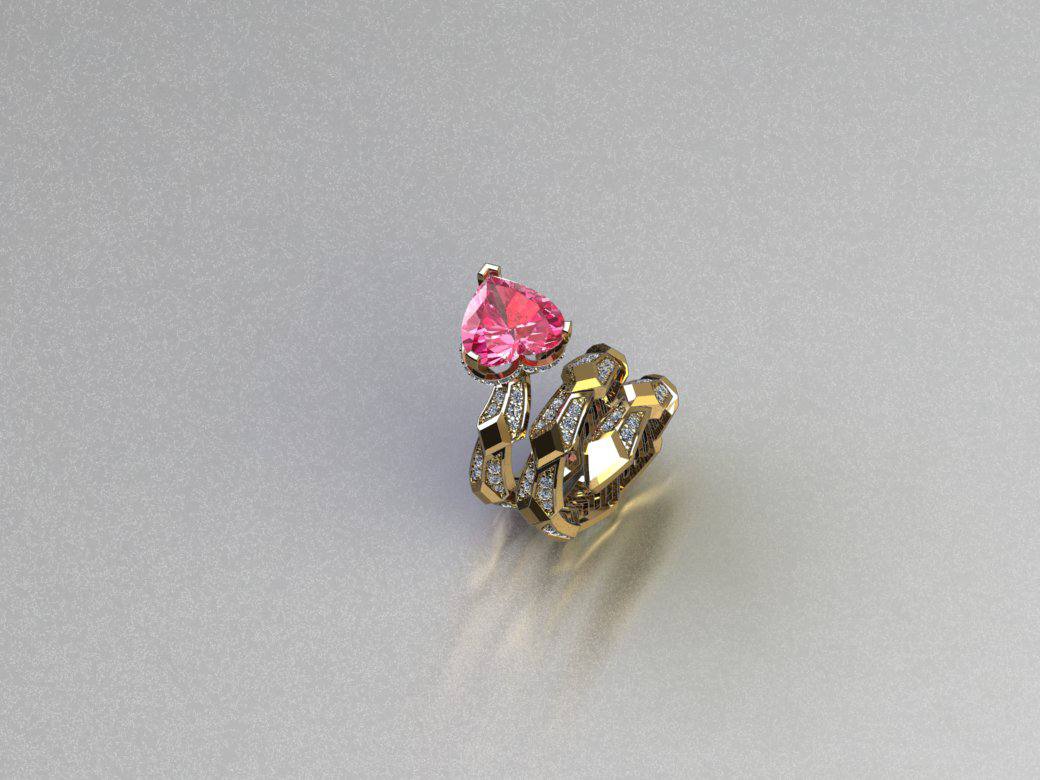 Bague Clara étincela en Or