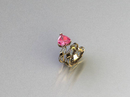 Bague Clara étincela en Or