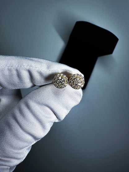 Boucles d'oreilles éclats en Or