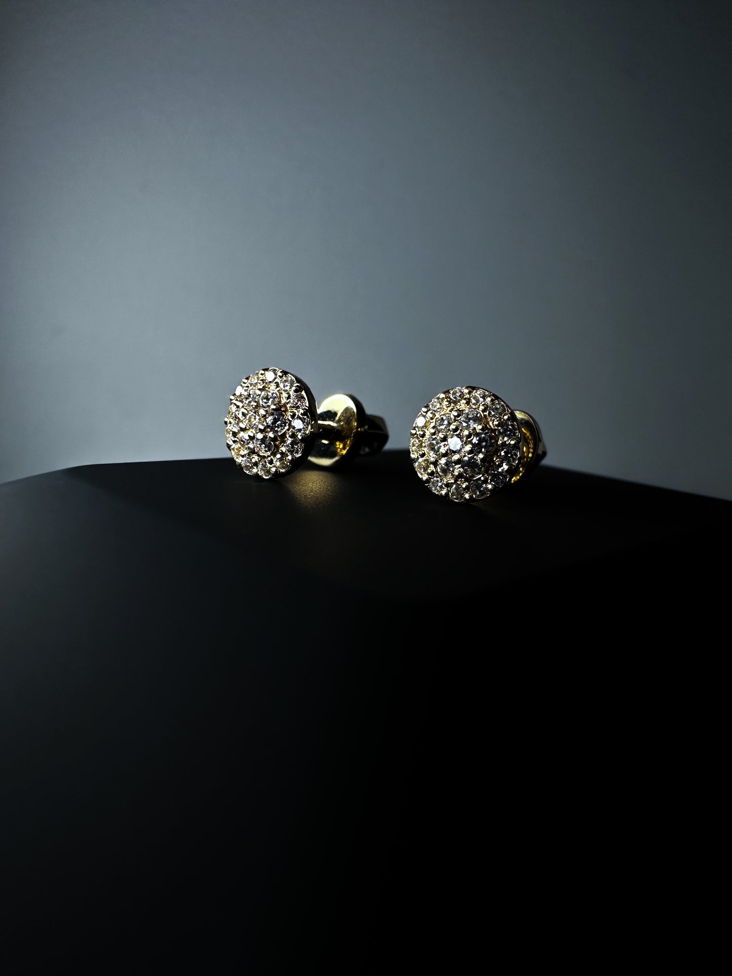 Boucles d'oreilles éclats en Or