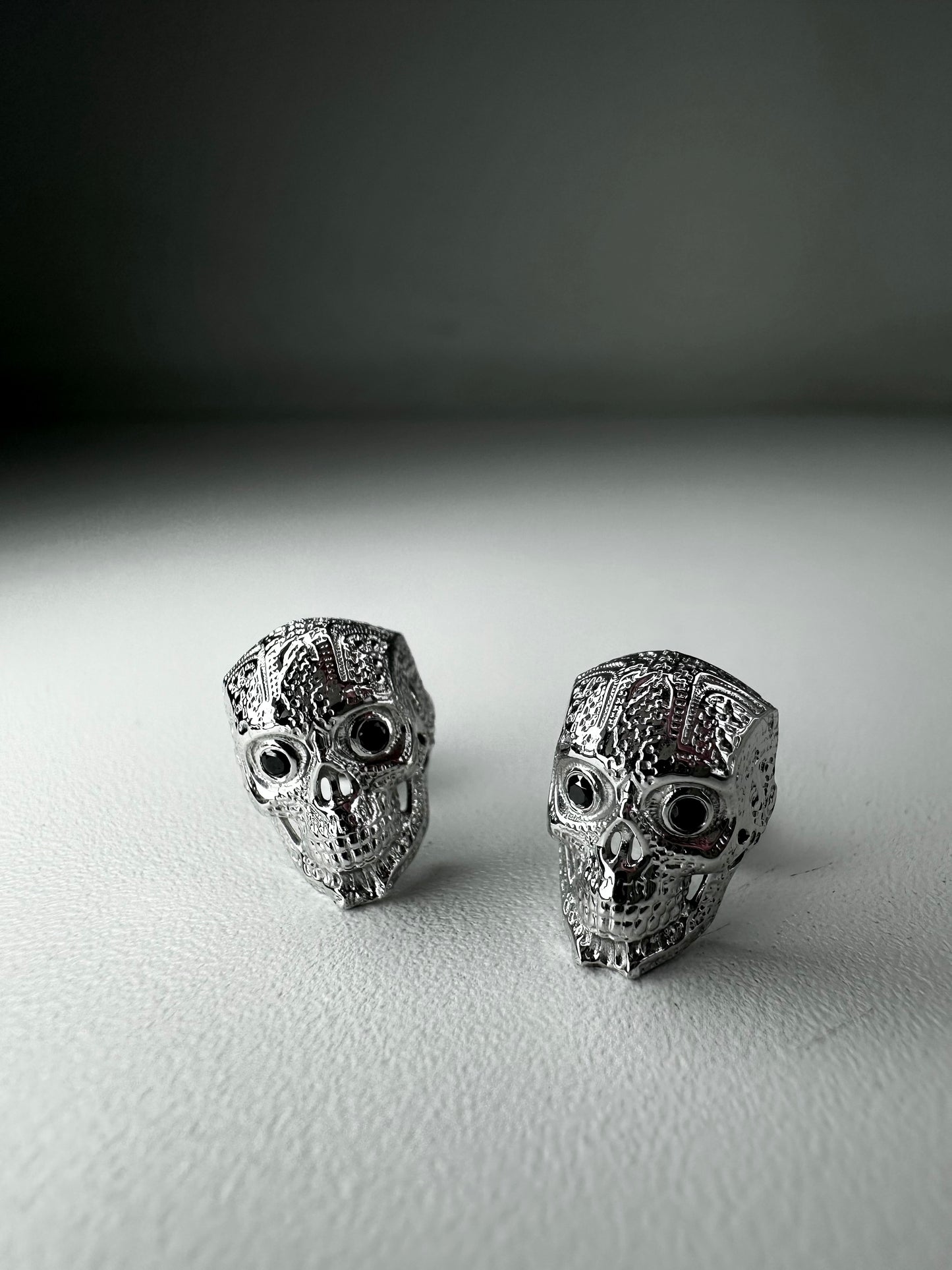 Boucles d'oreilles Marilyn en Or blanc 14K