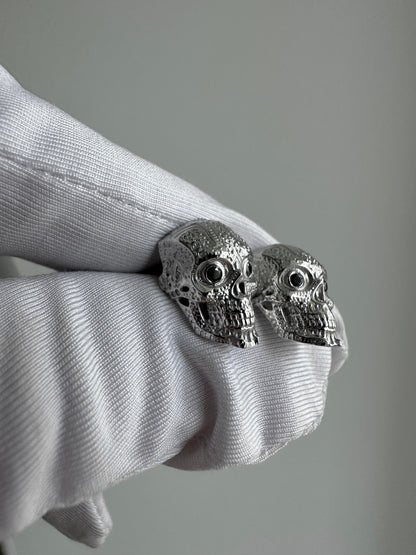 Boucles d'oreilles Marilyn en Or blanc 14K