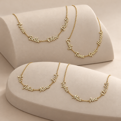 Salomé – Collier prénom personnalisé fin en Or