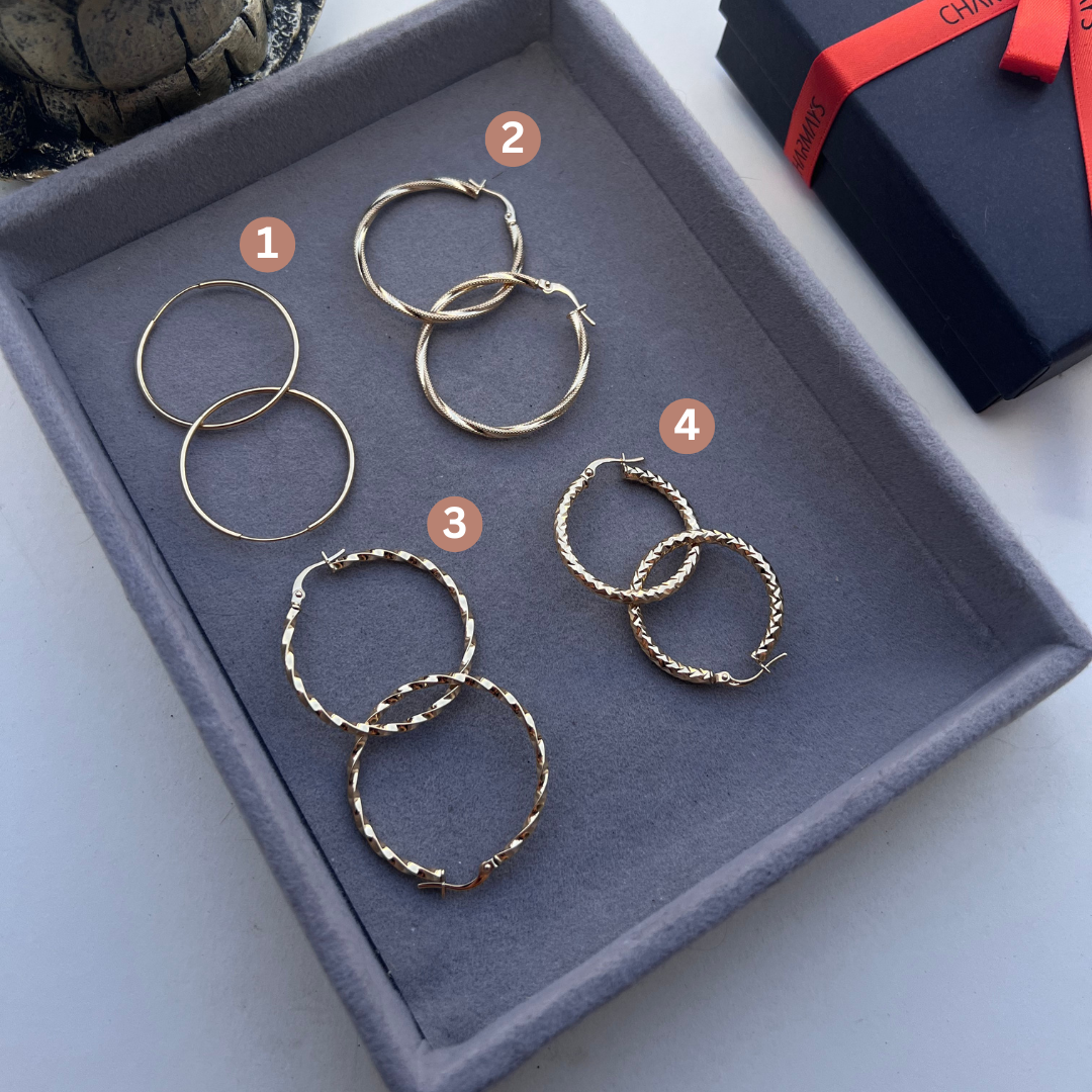 Boucles d'oreilles Gréoles en Or 18K