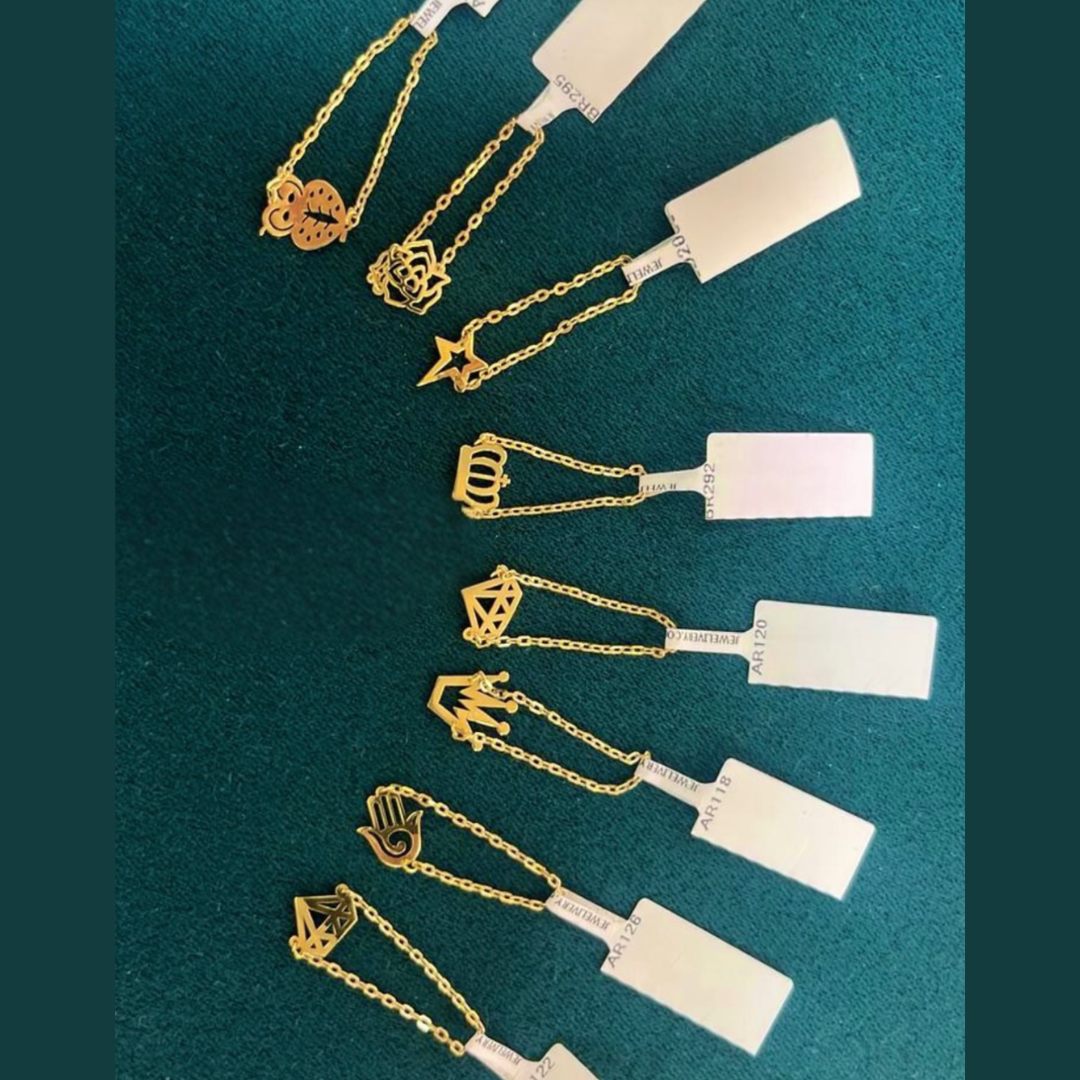 Bague chaine d'Or 18K