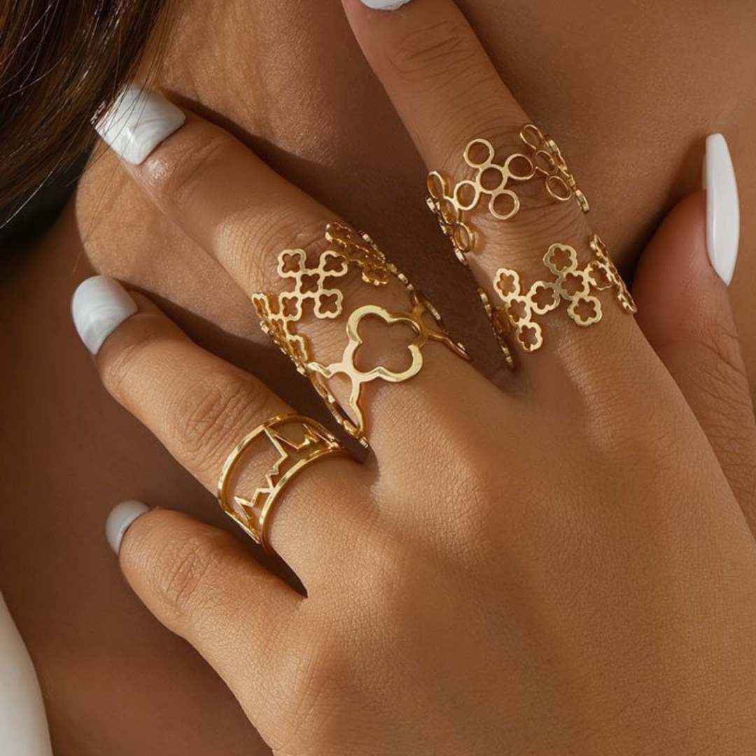 Bague Claire en Or Jaune 18K