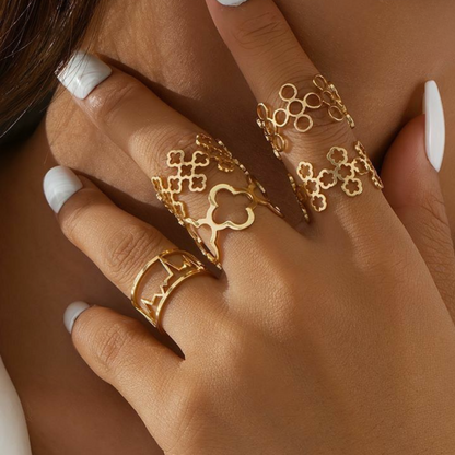 Bague Claire en Or Jaune 18K