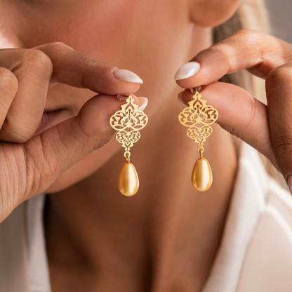 Boucles d'oreilles Orie en Or 18K