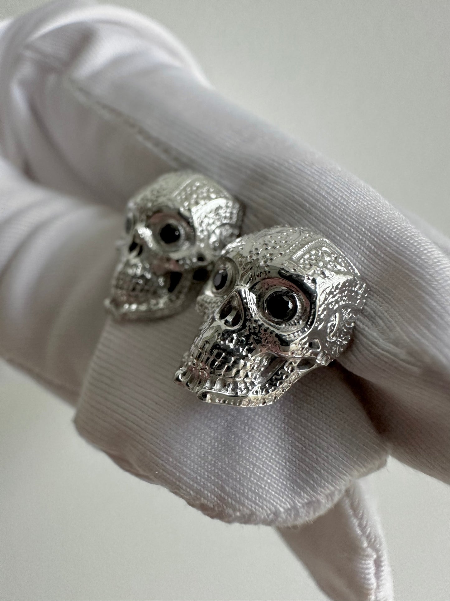 Boucles d'oreilles Marilyn en Or blanc 14K